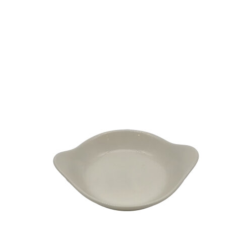 Tulu Porselen Yuvarlak Sahan Sunum 19cm Krem SNM19FK00 - TULU PORSELEN