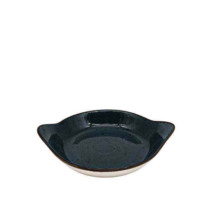 Zest Porcelain Yuvarlak Sahan Sunum 19Cm -Paris K.Mavi - 1